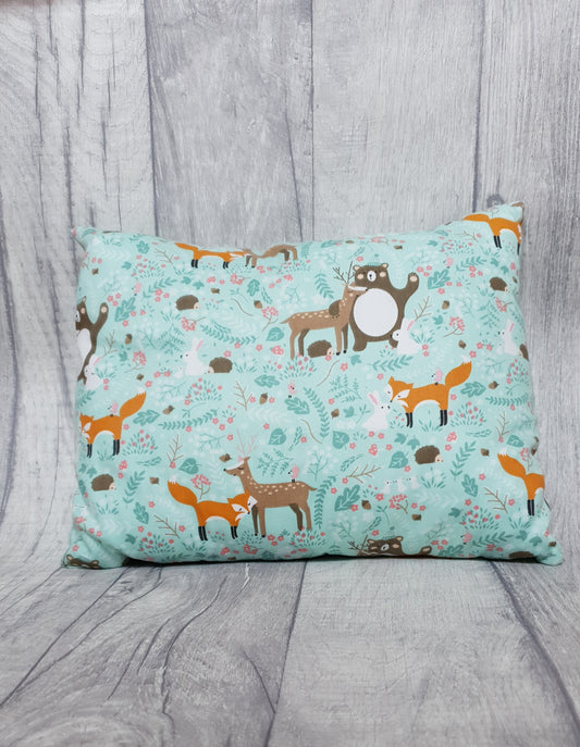 Kids cuddle pillow with cute wild animals pattern